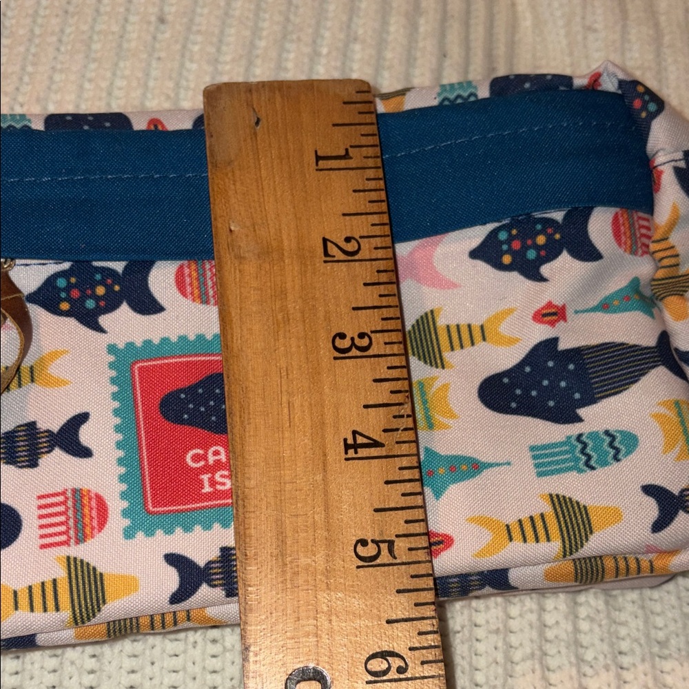Captiva Island Fish Print Pouch - Picture 7 of 7